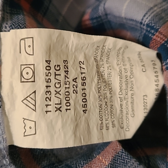 Wrangler Plaid Shirt - Picture 8 of 9